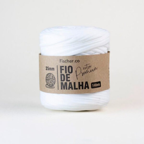 Fio de Malha Extra Premium 25mm - Off White