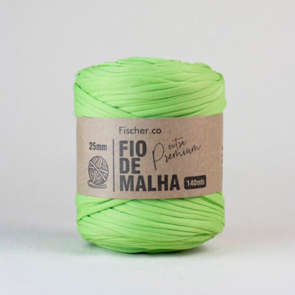 Fio de Malha Extra Premium 25mm - Verde Tropical