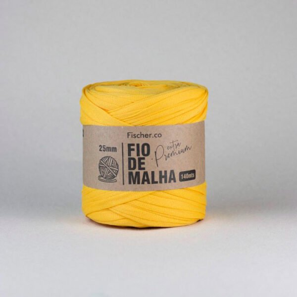 Fio de Malha Extra Premium 25mm - Solar