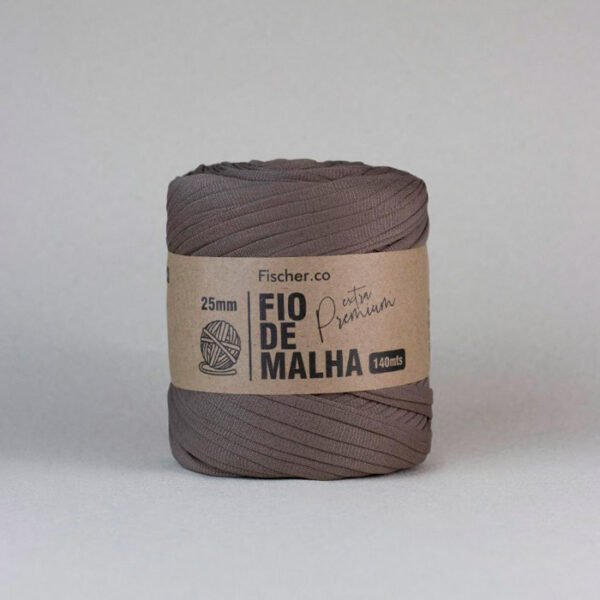 Fio de Malha Extra Premium 25mm - Cappuccino